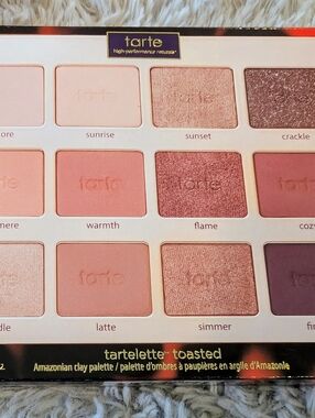 Tarte Tartelette Toasted Eyeshadow Palette – Warm Neutrals 🔥